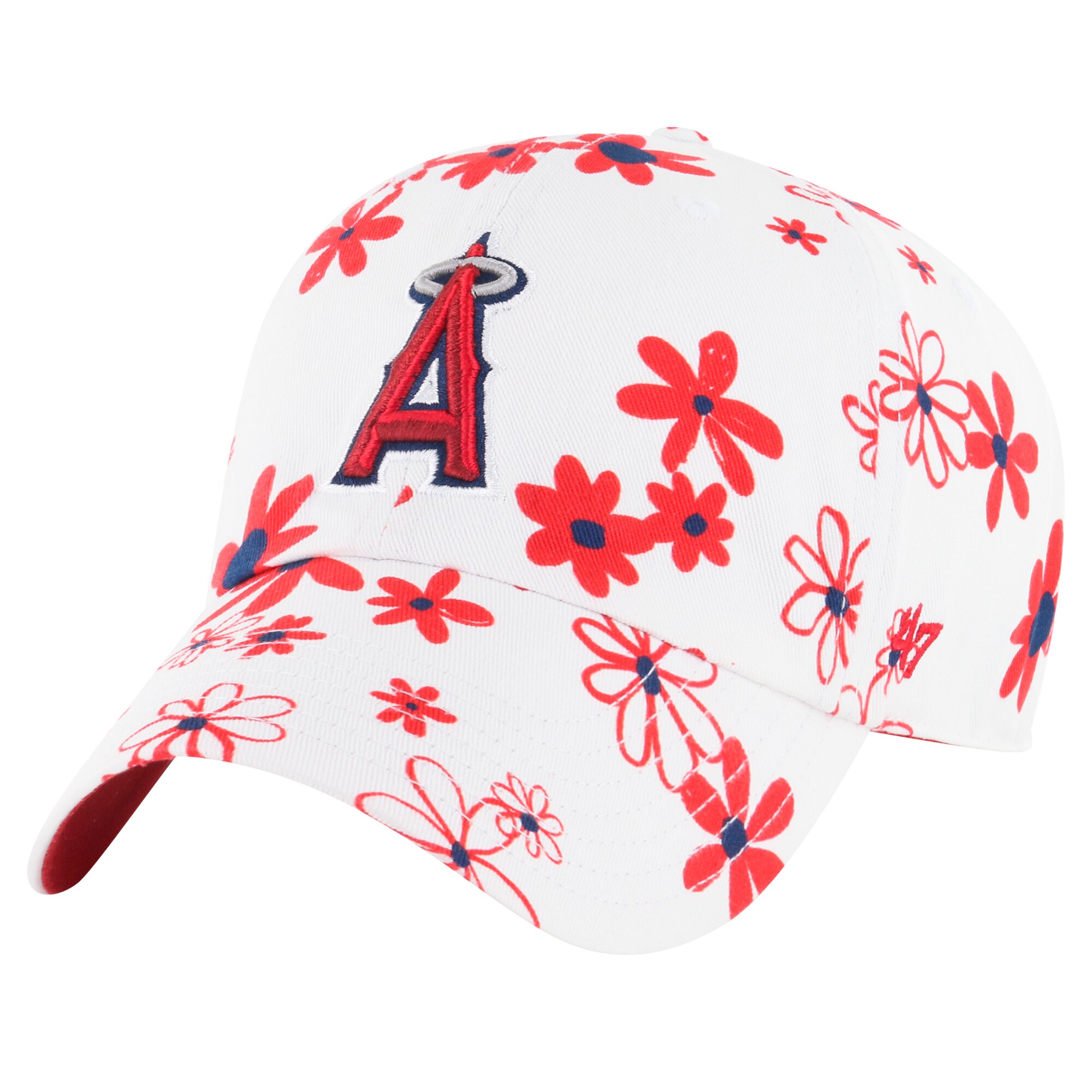 Los Angeles Angels Caps Shop – girls youth los angeles angels 47 white daisy delight clean up adjustable hat Baseball Caps and Headwear