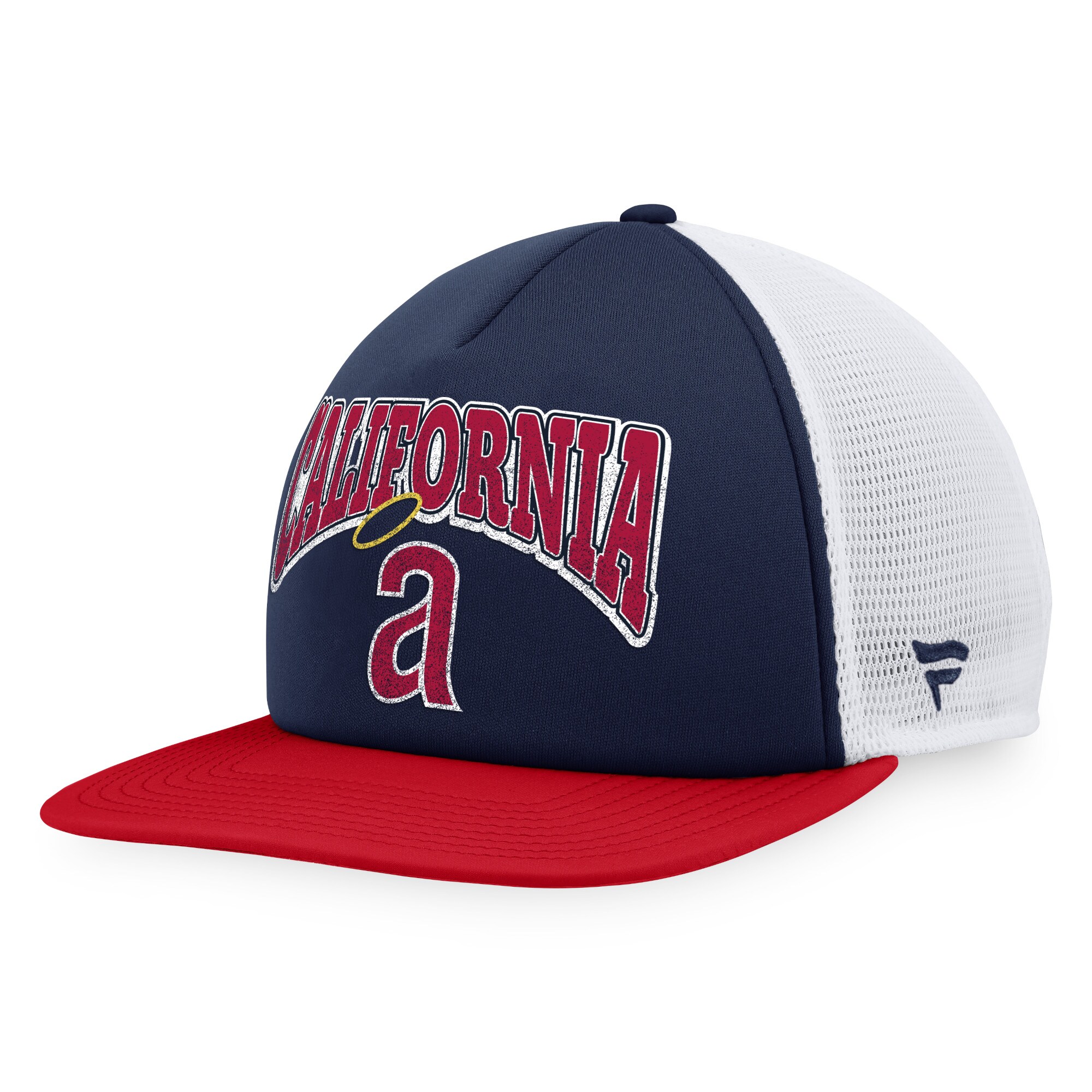 Los Angeles Angels Caps Shop – mens california angels fanatics navyred heritage foam front trucker snapback hat Baseball Caps and Headwear