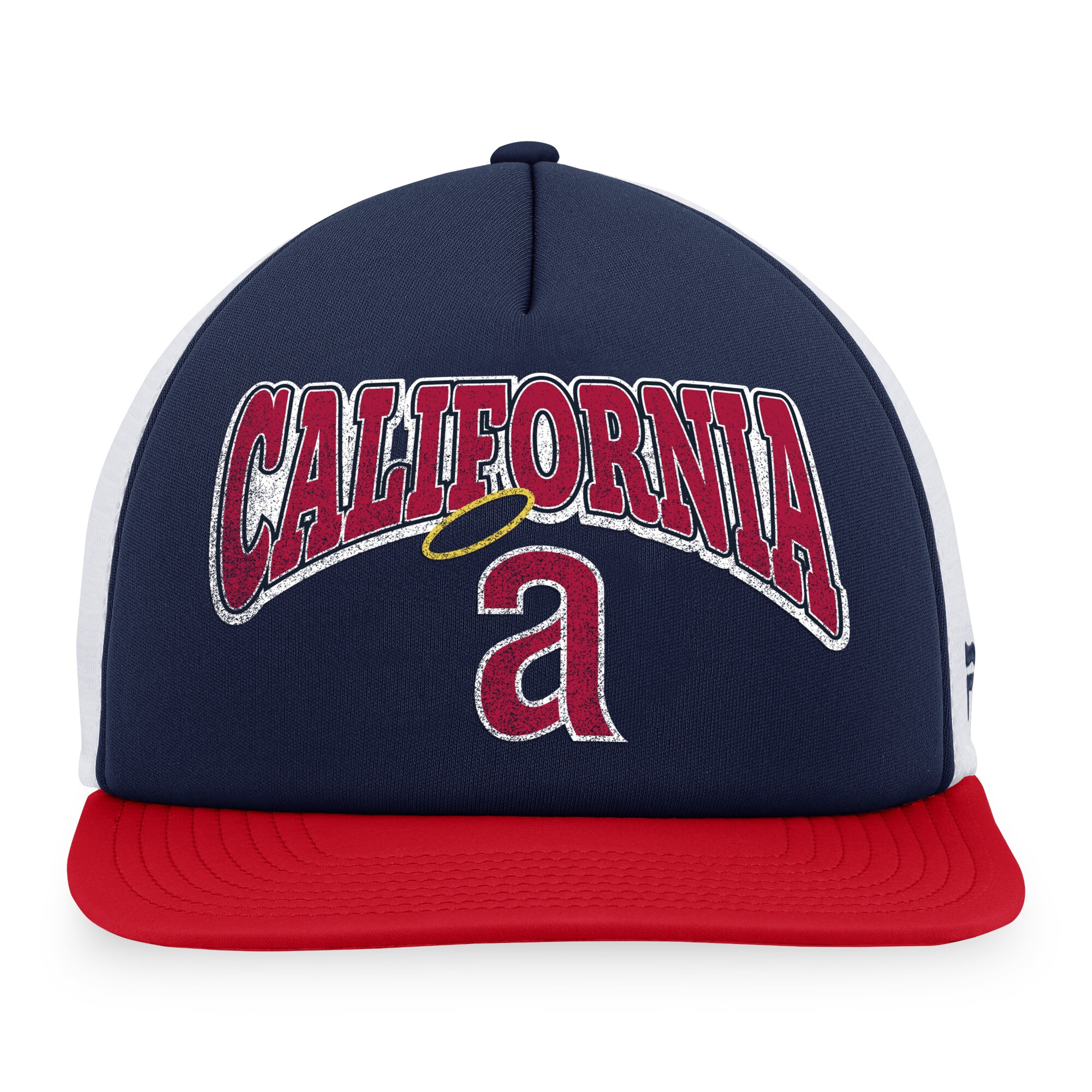 Los Angeles Angels Caps Shop – mens california angels fanatics navyred heritage foam front trucker snapback hat Baseball Caps and Headwear