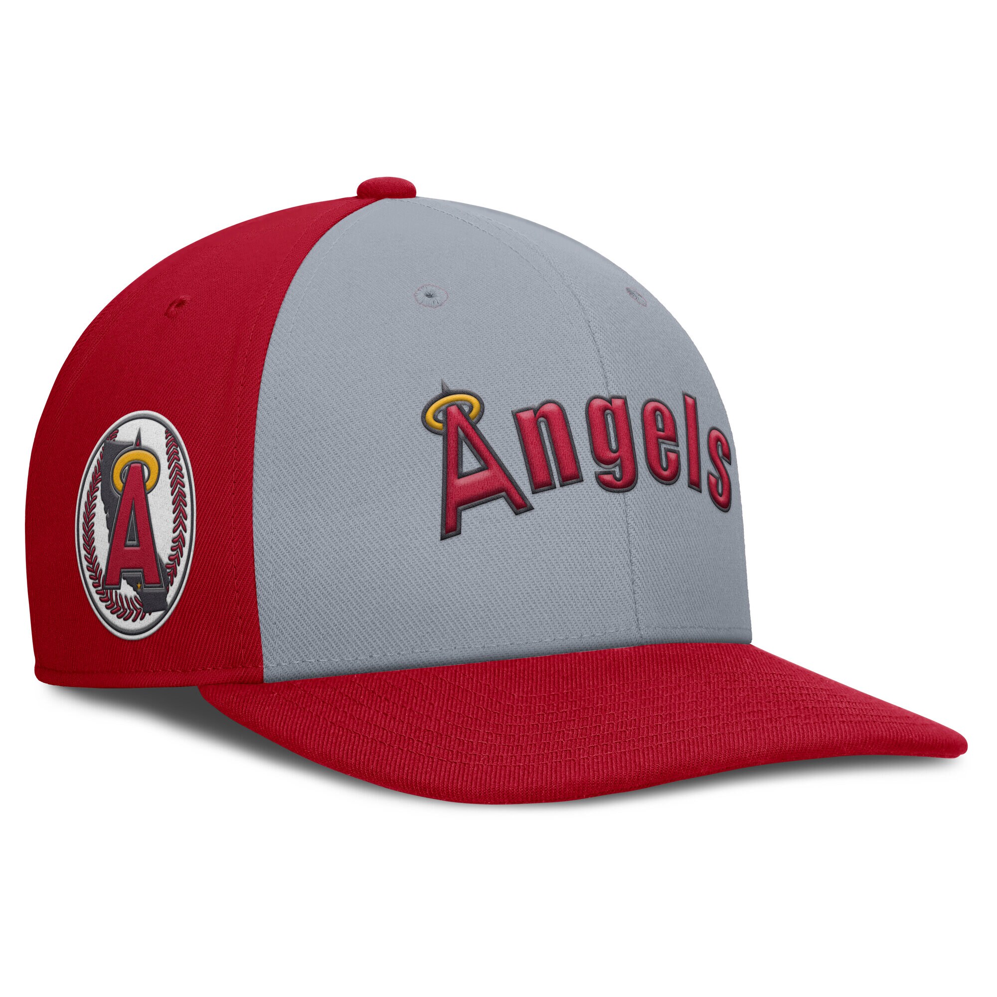 Los Angeles Angels Caps Shop – mens california angels nike grayred cooperstown collection pro performance snapback hat Baseball Caps and Headwear