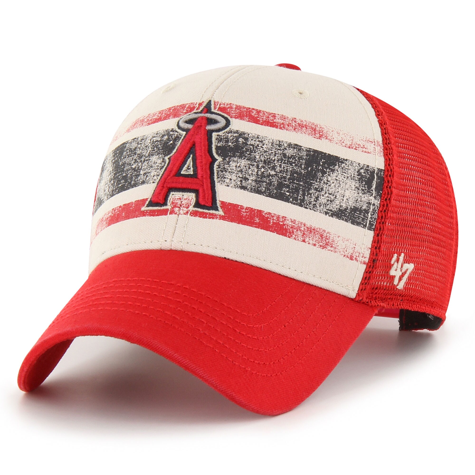 Los Angeles Angels Caps Shop – mens los angeles angels 47 creamred breakout mvp trucker adjustable hat Baseball Caps and Headwear