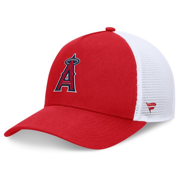Los Angeles Angels Caps Shop – mens los angeles angels fanatics red fundamental a-frame adjustable hat Baseball Caps and Headwear