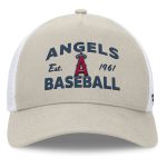 Los Angeles Angels Caps Shop – mens los angeles angels fanatics stone a-frame trucker adjustable hat Baseball Caps and Headwear