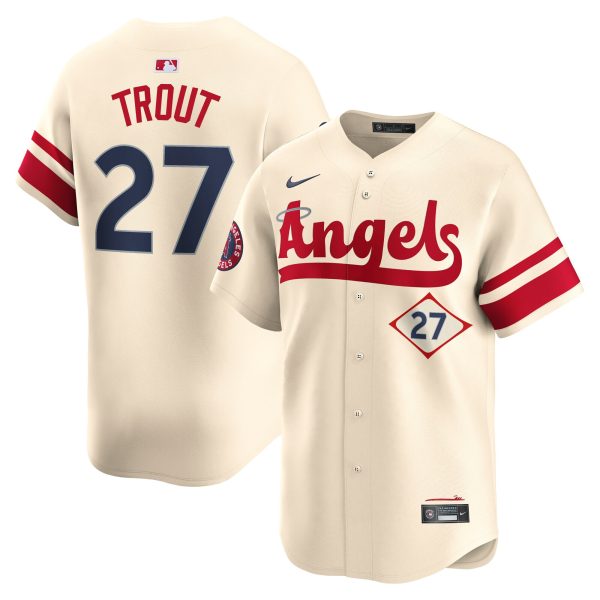 Los Angeles Angels Caps Shop – mens los angeles angels mike trout nike natural city connect limited jersey Baseball Caps and Headwear