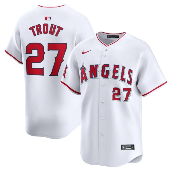 Los Angeles Angels Caps Shop – mens los angeles angels mike trout nike white home limited player jersey Baseball Caps and Headwear