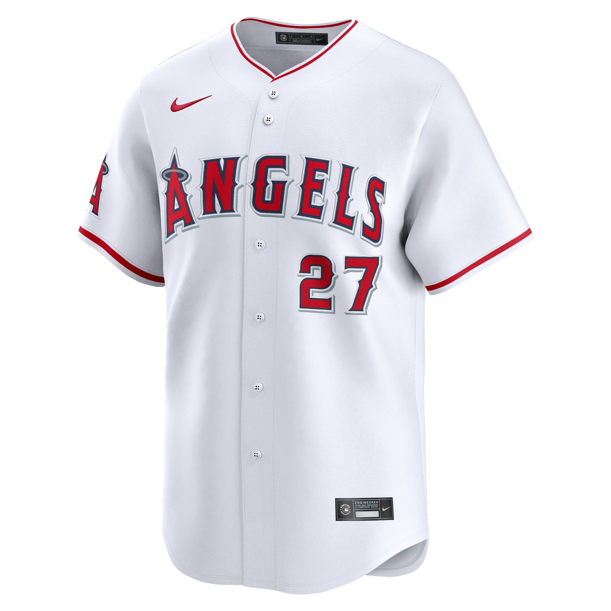Los Angeles Angels Caps Shop – mens los angeles angels mike trout nike white home limited player jersey Baseball Caps and Headwear
