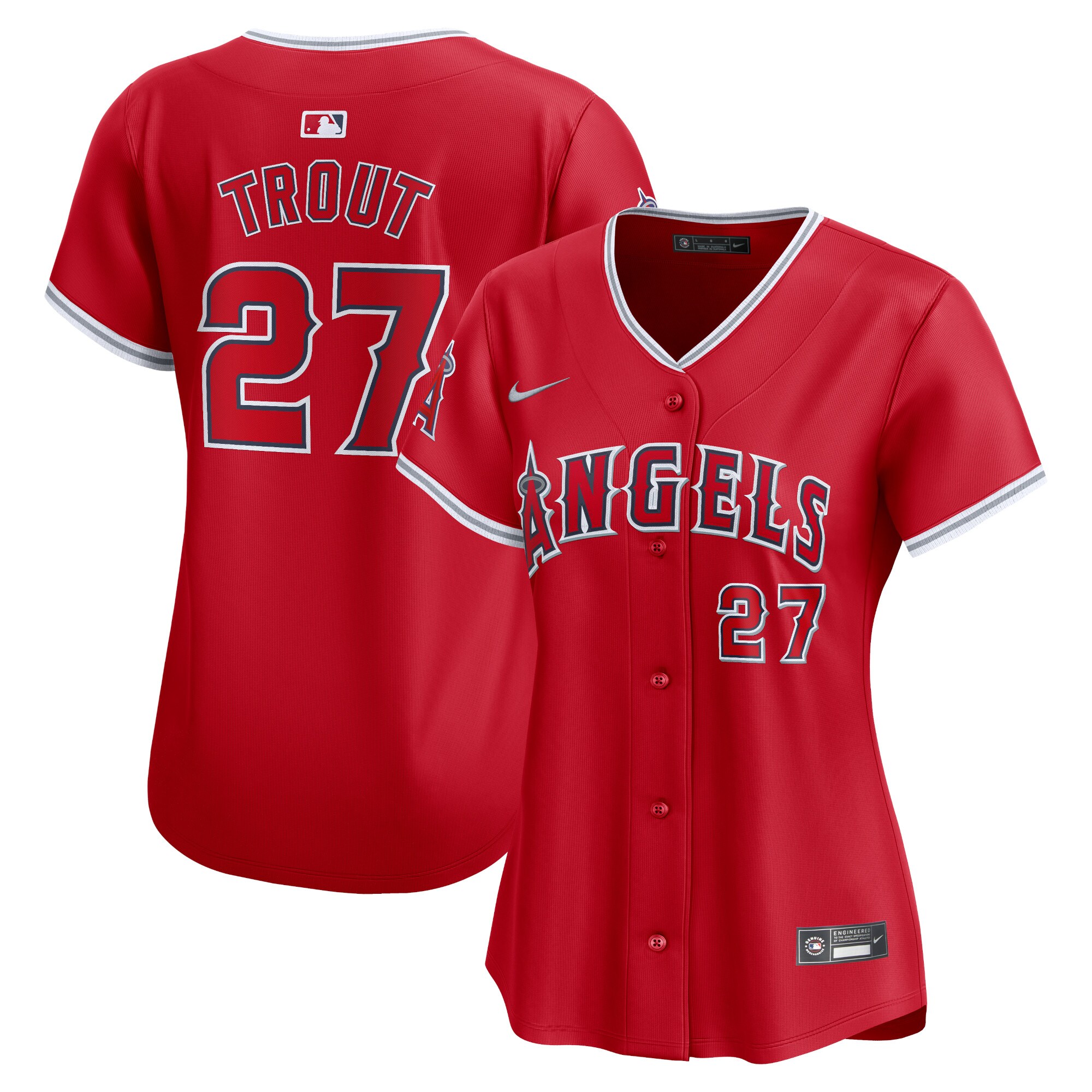 Los Angeles Angels Caps Shop – womens los angeles angels mike trout nike red alternate limited player jersey Baseball Caps and Headwear